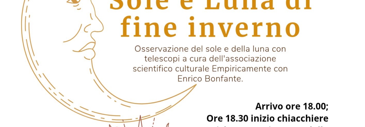 Sole e Luna in Lessinia: Serata Astronomica
